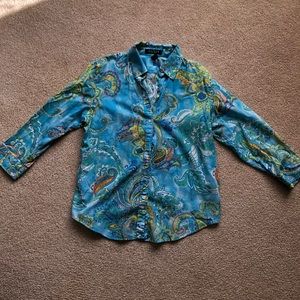 Pattern Ralph Lauren Button Down